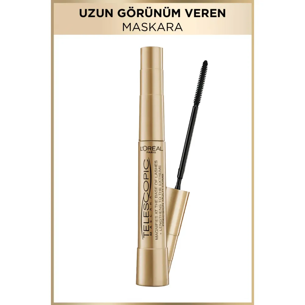 Loreal Paris Telescopic Gold Black Maskara